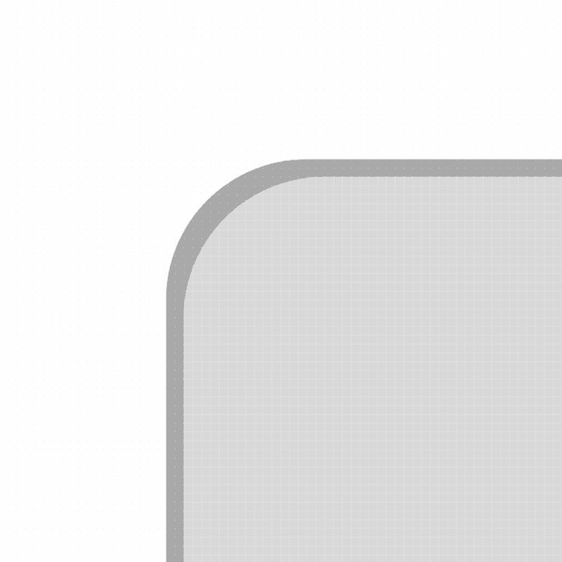UI borders with rounded corners